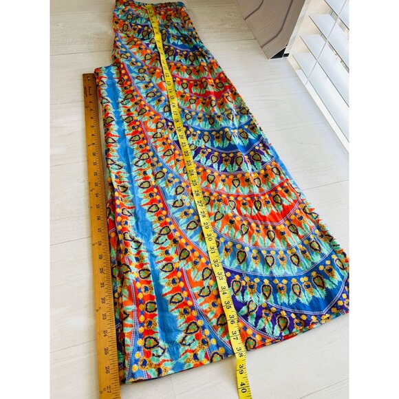 PAOLITA Womens Medium Multicolor Wide Leg Pants - Picture 7 of 12